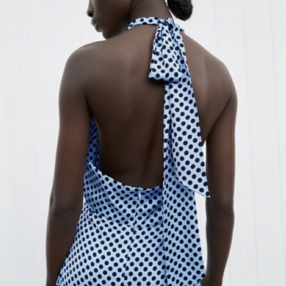 Zara halter dress